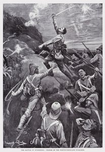 The Battle of Stormberg, charge of the Northumberland Fusiliers by Edward Read
