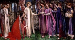 St. Catherine by Edward Reginald Frampton