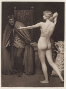 Il Pecorone: Day XVIII, Novel II, The Countess Matilda (litho) by Edward Robert Hughes