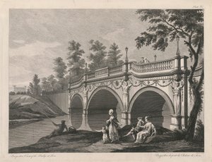 Perspective View of the Bridge at Sion