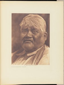 A Capitan Grande Man - Diegueño by Edward S. Curtis