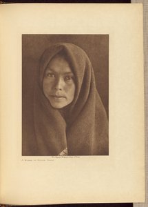 A Woman of Kiusta - Haida by Edward S. Curtis