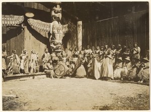 [Banked Thick Against the Walls Was the Motley Throng of Warriors and Their Wives]