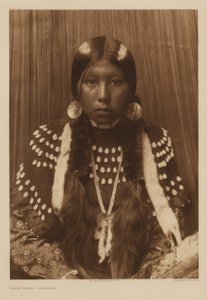 Dusty Dress - Kalispel by Edward S. Curtis