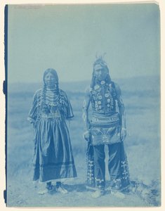 Piegan Man and Woman