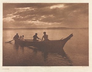 Homeward by Edward S. Curtis