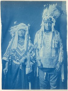 Tearing Lodge-Piegan by Edward S. Curtis