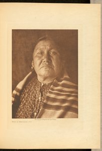 Wife of Wakónda - Oto by Edward S. Curtis