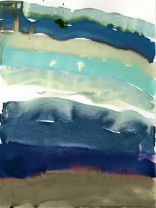 Serene Watercolor Layers