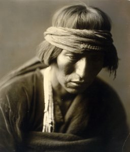 Hastobiga, Navaho Medicine Man by Edward Sheriff Curtis