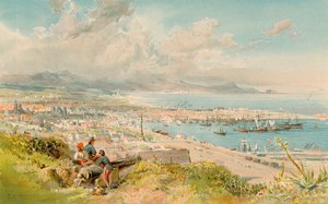 Barcelona, from Montjuich by Edward Theodore Compton