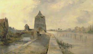 The Rhine at Constance by Edward Thomas Daniell