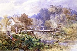 On Tapsy Brook, Herefordshire by Edward Turner