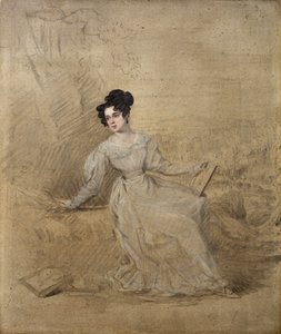 Portrait of Jane Moresley by Edward Villiers Rippingille