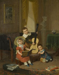 The Young Trio by Edward Villiers Rippingille