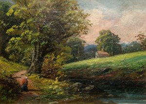 The Dingles Near Sarehole, 19th Century by Edward Wilden