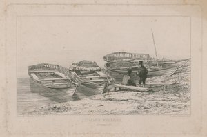 Thames Wherries by Edward William Cooke