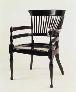 Armchair, manufactured by James Peddle