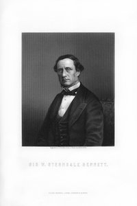 Sir William Sterndale Bennett, English Composer by Edward William Stodart