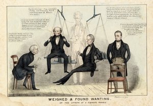 Weighed and Found Wanting, published by H R Robinson, New York, 1844