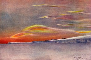 Iridescent Clouds: Looking North from Cape Evans