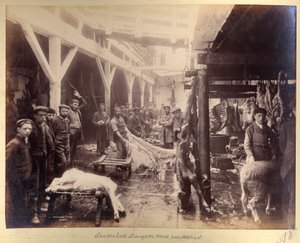 Leadenhall Slaughter House, from the West by Edward Wormald