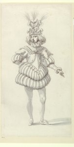 Salmacida Spolia - The King and Masquers: second version (for the King) by Edward the Elder Pearce