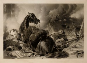 Time of War and Time of Peace, engraving by Thomas Lewis Atkinson