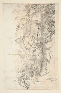 Architectural Study by Edwin Austin Abbey