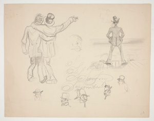 Assorted Male Figure Studies