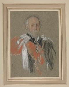 Coronation of Edward VII (Portrait: Prince Christian of Schleswig-Holstein) by Edwin Austin Abbey