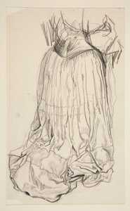 Drapery Study by Edwin Austin Abbey