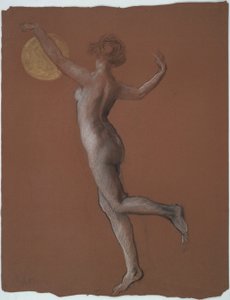 Early Figure Study by Edwin Austin Abbey