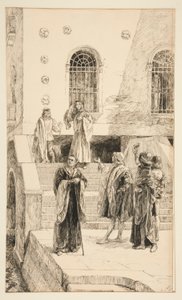 Exuent Salarino and Salanio, from Act I, Scene i, Merchant of Venice