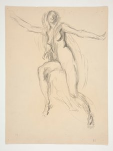 Figure Study by Edwin Austin Abbey