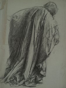Figure study for Galahad
