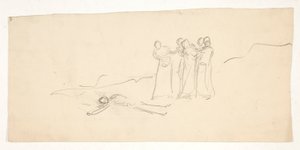 Figures, sketch for an unidentified Shakespeare play