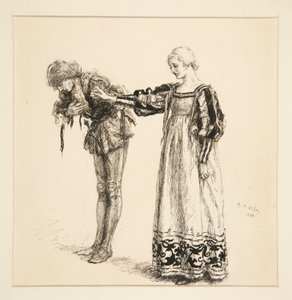 Gratiano by Edwin Austin Abbey