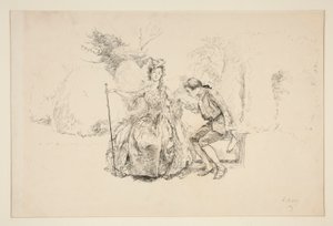 Illustration for... by Edwin Austin Abbey