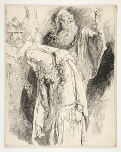 Lear with Cordelia Dead in His Arms, Act V, Scene iii, King Lear