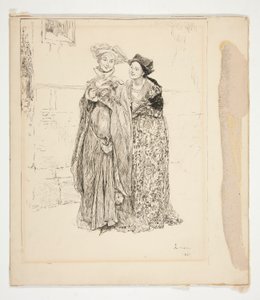 Mistress Ford by Edwin Austin Abbey