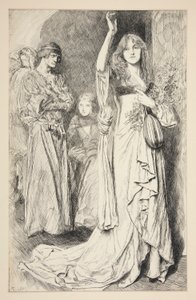 Ophelia by Edwin Austin Abbey
