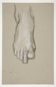 Sketch of a Foot by Edwin Austin Abbey