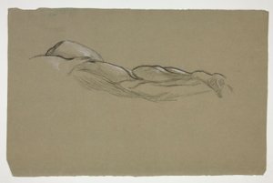 Sketch of a Man by Edwin Austin Abbey