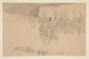Soldier on Horseback by Edwin Austin Abbey