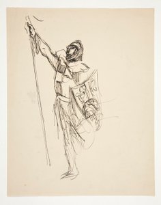 Study for Crusaders Sighting Jerusalem