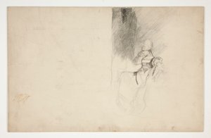 Study for Mariana, from Measure for Measure