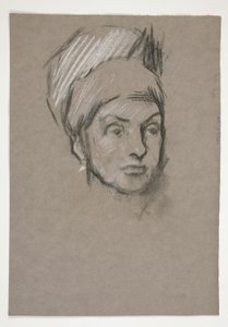 Study for Science: Sketch for Mural for the State Capitol Building in Harrisburg, Pennsylvania, 1902-1911 (Completed by John Singer Sargent)