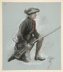 Study for a figure by Edwin Austin Abbey
