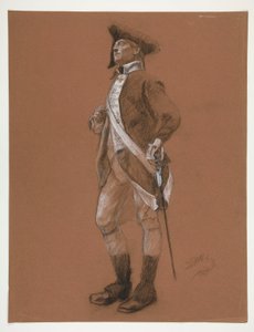 Study for the Figure of General Anthony Wayne by Edwin Austin Abbey